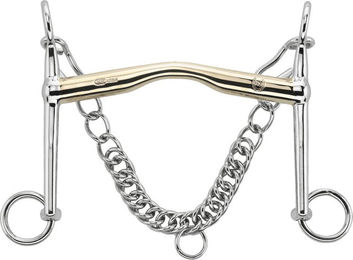 Sprenger Sensogan HO Reitkandare Gebiss 16 mm Silber – Bild 1 von 4