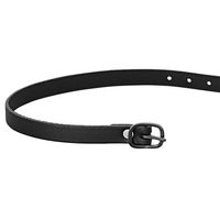 Produktbild von Sprenger Sporenriemen aus Leder in Schwarz mit schwarzer Schnalle 45 cm