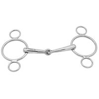 Produktbild von Sprenger Turnado 3-Ring-Trense aus Edelstahl 16 mm 125 mm
