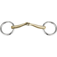 Produktbild von Sprenger TURNADO PRO Unterlegtrense 14 mm Gold für Pferde