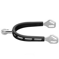Produktbild von Sprenger Ultra Fit Extra Grip Rädchensporen für Pferde aus rostfreiem Edelstahl mit kleinem Rad 30mm