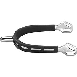Sprenger Ultra Fit Extra Grip Sporen für Pferde aus Edelstahl mit Balkenholschlaufe 25mm – Bild 1 von 11
