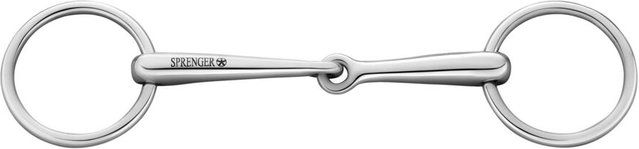 Sprenger Unterlegtrense aus Edelstahl einfach gebrochen 14 mm – Bild 1 von 1