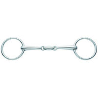 Produktbild von Sprenger Unterlegtrense doppelt gebrochen aus Edelstahl Silber 14 mm