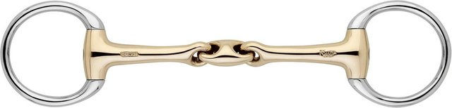 Produktbild von Sprenger Unterlegtrense KK Olivenkopf doppelt gebrochen 14mm aus Edelstahl