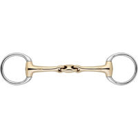 Produktbild von Sprenger Unterlegtrense KK Olivenkopf doppelt gebrochen 14mm aus Edelstahl