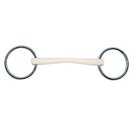 Sprenger Wassertrense Duo Kunststoff Gebiss 16 mm Silber Weiß – Bild 1 von 3
