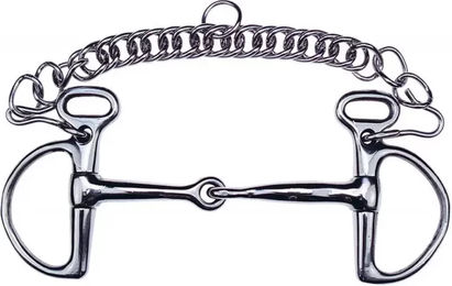 Produktbild von Springkandare Feeling Gebiss aus Edelstahl in Silber