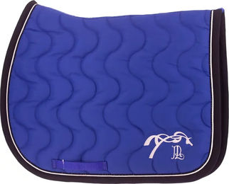 Produktbild von Springschabracke Eden by Penelope Diamant Blau aus Polyester für Warmblut