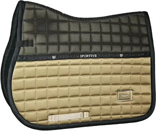 Produktbild von Springschabracke Equestrian Stockholm aus Bambus für Ponys in Schwarz oder Beige