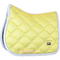Produktbild von Springschabracke Equestrian Stockholm aus Bambus in Gelb Weiß Silber für Ponys