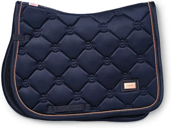 Produktbild von Springschabracke Equestrian Stockholm Blau aus Polyester für Vollblut