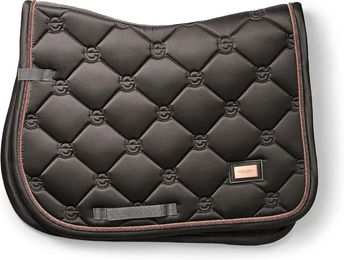 Produktbild von Springschabracke Equestrian Stockholm für Vollblut in Grau Gold Schwarz