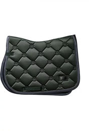 Produktbild von Springschabracke Equestrian Stockholm für Warmblut in Grün, Schwarz oder Silber