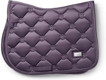 Produktbild von Springschabracke Equestrian Stockholm Lila Silber für Vollblut