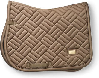 Produktbild von Springschabracke Equestrian Stockholm Modern aus Bambus in Beige mit Gold für Vollblut