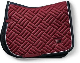 Produktbild von Springschabracke Equestrian Stockholm Modern für Ponys in Rot aus Bambus