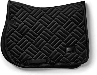 Springschabracke Equestrian Stockholm Modern Schwarz für Warmblut – Bild 1 von 3