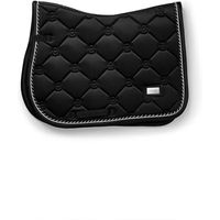 Produktbild von Springschabracke Equestrian Stockholm Schwarz Silber aus Polyester für Warmblut