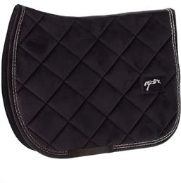 Springschabracke Pénélope New Strass für Ponys in Schwarz oder Blau aus Polyester – Bild 1 von 1
