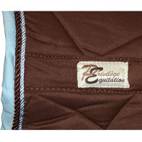 Produktbild von Springschabracke Privilège Equitation Palm Beach aus Baumwolle in Braun