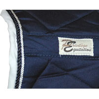 Produktbild von Springschabracke Privilège Equitation Palm Beach Blau aus Baumwolle