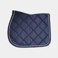 Produktbild von Springschabracke Privilège Equitation Palm Beach Blau aus Baumwolle für Warmblut