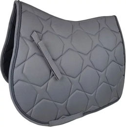 Springschabracke York Romy Grau aus Polyester – Bild 1 von 1