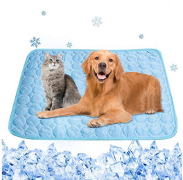 Srvillg Selbstkühlende Hundematte und Katzenmatte in Blau für Hunde und Katzen – Bild 1 von 5
