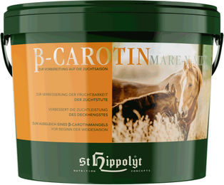 St. Hippolyt Beta-Carotin-Mare zur Unterstützung der Fruchtbarkeit für Pferde 3kg - 3 kg – Bild 1 von 2