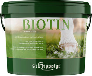 St. Hippolyt Biotin Hoof Mixture Ergänzungsfutter für Pferde zur Unterstützung von Hufen, Haut und Fell 1 kg - 1 kg – Bild 1 von 8