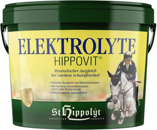 St. Hippolyt Elektrolyte für Pferde zur Unterstützung der Muskelfunktion Pulver 1000g – Bild 1 von 2