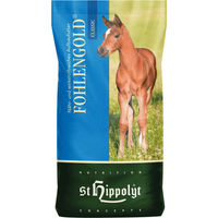 Produktbild von St. Hippolyt Fohlengold Classic Junior Fohlen & Aufzucht Verdauungshilfe 25 kg