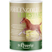 Produktbild von St. Hippolyt Fohlengold Lifestart Ergänzungsfutter für Fohlen und Aufzucht zur Immunstärkung und Verdauungsunterstützung