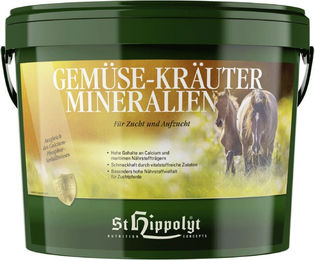 St. Hippolyt Gemüse-Kräuter-Mineralien Ergänzungsfutter für Pferde Fohlen und Aufzucht 10 kg - 10 kg – Bild 1 von 6