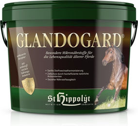 Produktbild von St. Hippolyt Glandogard Nahrungsergänzung zur Unterstützung des Stoffwechsels für Hunde