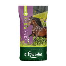 St. Hippolyt Glyx-Wiese Heucobs Pellets für Pferde 20 kg ohne tierisches Protein - 20 kg – Bild 1 von 4