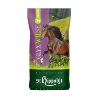 Produktbild von St. Hippolyt Glyx-Wiese Heucobs Pellets für Pferde 20 kg ohne tierisches Protein - 20 kg