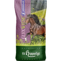 Produktbild von St. Hippolyt GlyxWiese Wiesentaler Heucobs zur Zahnpflege für Senior Pferde