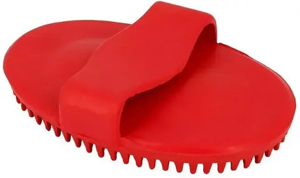 Produktbild von St. Hippolyt Gummistriegel Hippotonic aus Naturkautschuk Rot Größe L