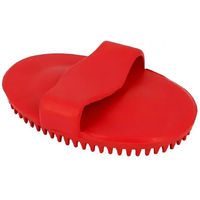 Produktbild von St. Hippolyt Gummistriegel Hippotonic aus Naturkautschuk Rot Größe L