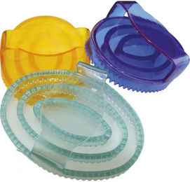 Produktbild von St. Hippolyt Gummistriegel Hippotonic lila transparent