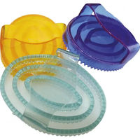 Produktbild von St. Hippolyt Gummistriegel Hippotonic lila transparent