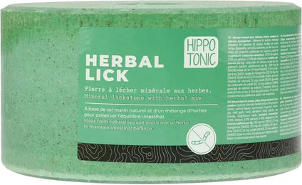 Produktbild von St. Hippolyt Hippotonic Herbalick Salzstein für Pferde zur Unterstützung der Verdauung