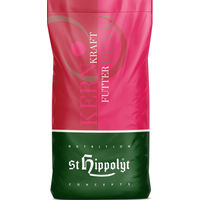 Produktbild von St. Hippolyt Kernkraft PUR getreidefreies Kraftfutter für Senior Pferde mit Luzerne zur Unterstützung des Muskelaufbaus