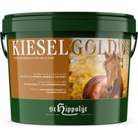 Produktbild von St. Hippolyt Kieselgold Ergänzungsfutter für Pferde zur Unterstützung von Haut, Fell und Hufen 10 kg - 10 kg