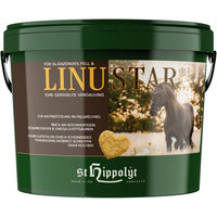 Produktbild von St. Hippolyt LinuStar Leinsamen für Pferde zur Unterstützung von Haut, Fell und Verdauung 3 kg - 3 kg