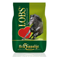 Produktbild von St. Hippolyt Lobs Belohnungskekse für Pferde mit Apfel und Karotte 25 kg