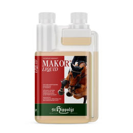 St. Hippolyt Makor Liquid Nahrungsergänzung für Pferde zur Unterstützung von Muskulatur und Herz - 1 l – Bild 1 von 2