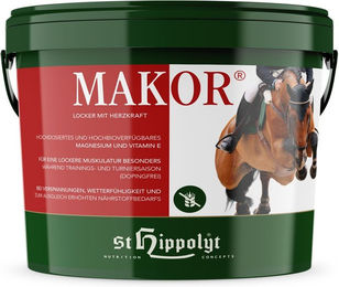St. Hippolyt Makor Mineralfutter zur Unterstützung von Muskeln, Gelenken und Knochen für Pferde 1000g – Bild 1 von 2